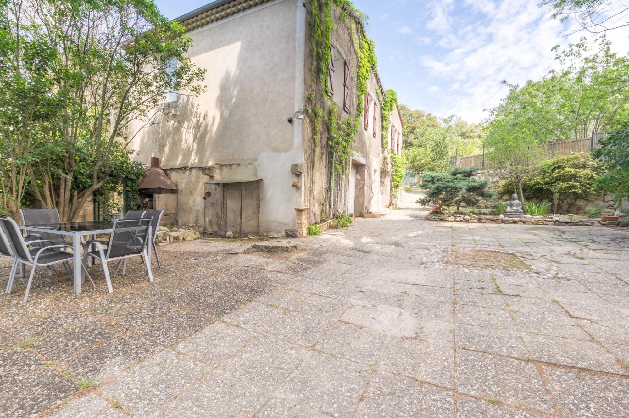 Maison Avec Piscine Location De Vacances Ferme Pedagogique Du Dolmen Le Pouget Zewnętrze zdjęcie
